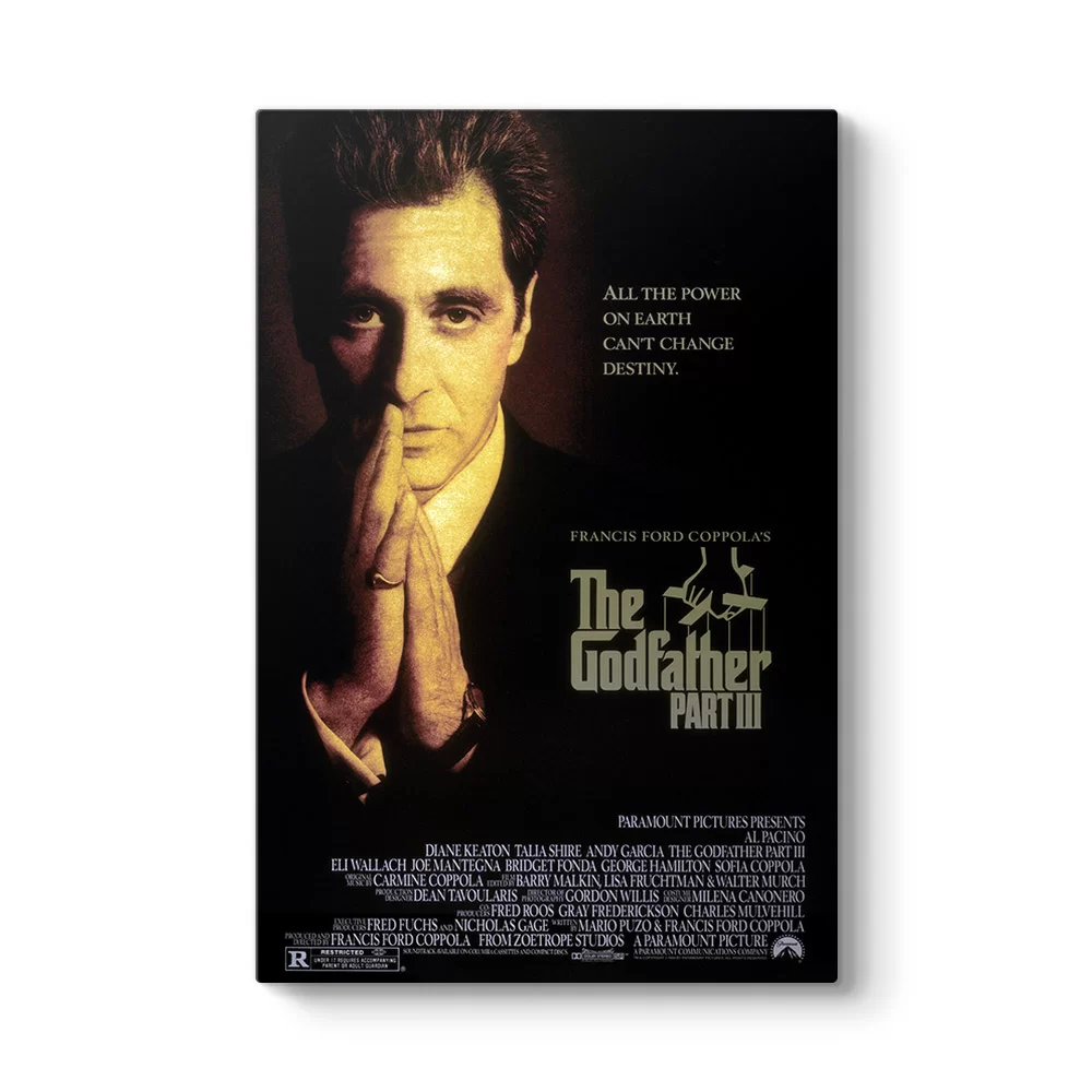 The Godfather Film Afişi Tablosu - Model 2